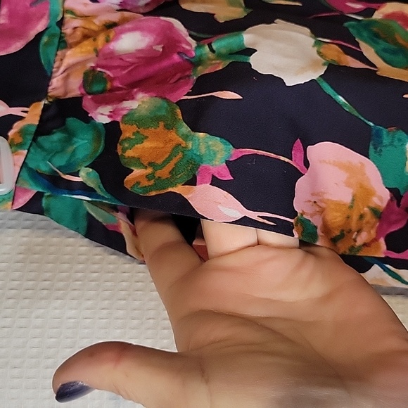 J Crew Petite Floral Skirt - Picture 2 of 5